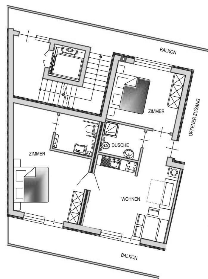 Residence Viktoria Castelrotto Exteriör bild